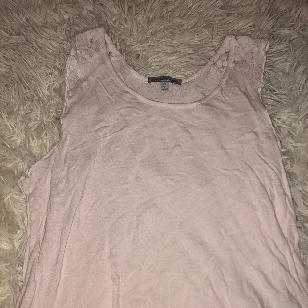 White tank top